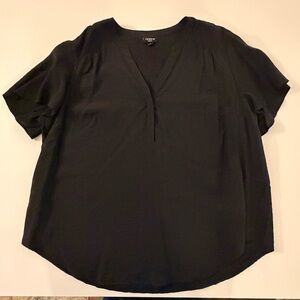 Torrid Black Short Sleeve Harper